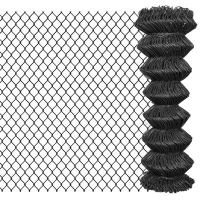 vidaXL Drôtené pletivo, oceľ 25x1,25 m, sivé