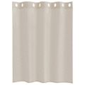 vidaXL Voile záclona 2 ks Piesková 140 x 140 cm Polyester