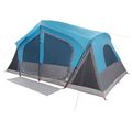 vidaXL Stan chata Modrá 480 x 273 x 205 cm Polyester a oceľ
