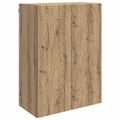 vidaXL Nástenná skrinka 66 x 34,5 x 90 cm Kompozitné drevo Dub artisan