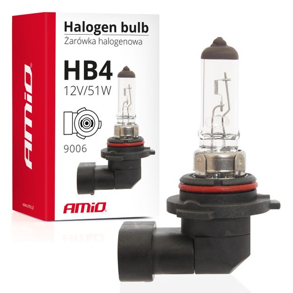 Halogénová žiarovka HB4 9006 12V 51W AMiO-01480