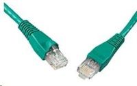 Solarix - patch kabel CAT5E UTP PVC 5m zelený snag-proof