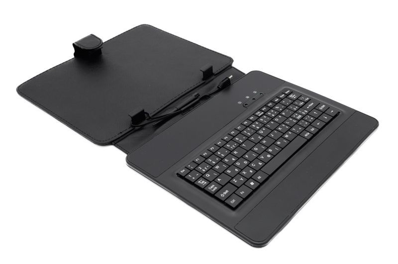 AIREN AiTab Leather Case 3 with USB Keyboard 9,7'' BLACK (CZ/ SK/SK /DE/UK/US.. layout)