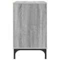 vidaXL Nočný stolík Sivý dub sonoma 63.5 x 36 x 61 cm Kompozitné drevo