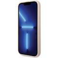 Puzdro Guess pre iPhone 15 Pro Max 6,7" GUHCP15X4GMGPI ružové tvrdé puzdro 4G Big Metal Logo