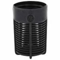 vidaXL Odsávacia hadica s PVC spojkami, čierna 1" 4 m, PVC