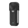 PULUZ silikónové ochranné puzdro s krytom objektívu pre Insta360 X5 (čierne)