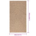 vidaXL Koberec ZIZUR 80x150 cm, jutový vzhľad, interiér a exteriér
