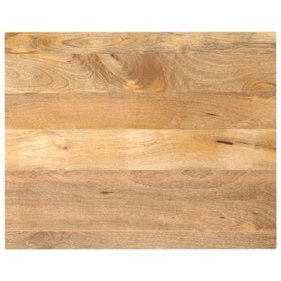 vidaXL Stolová doska 100x80x3,8 cm obdĺžniková mangový masív
