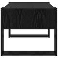 vidaXL Konferenčný stolík Čierny dub 92 x 53 x 45 cm Kompozitné drevo