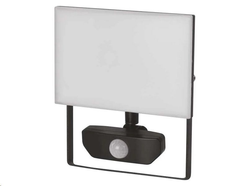 LED reflektor EMOS ZS2932 TAMBO so senzorom pohybu, 30 W, 3000 lm, čierny