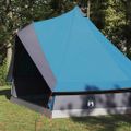 vidaXL Tipi stan 8-miestny Modrá taft