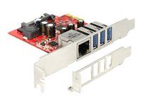 PCI Express x1 karta na 3 x externé USB