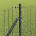 vidaXL Zemný kolík plotového stĺpika 13 ks Sivá