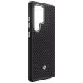 Obal Samsung Enzo Aramid pre Samsung Galaxy S25 Ultra čierno-strieborný