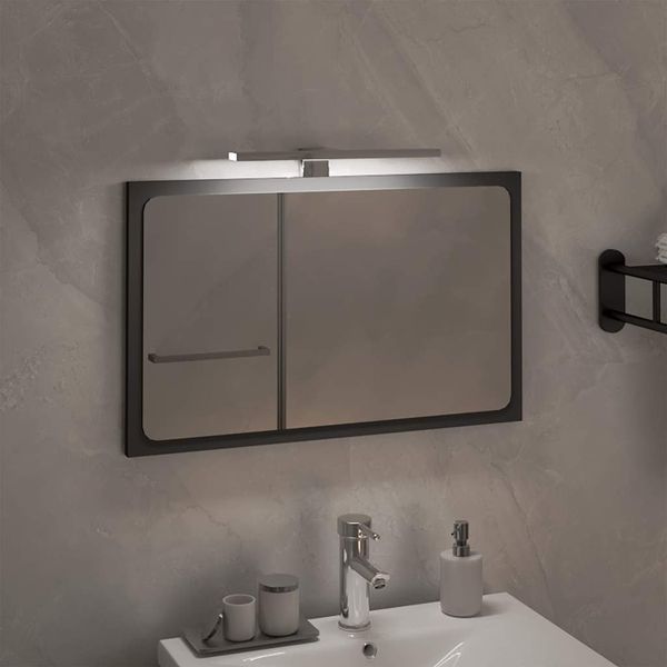 vidaXL LED zrkadlová lampa 5,5 W studené biele svetlo 30 cm 6000 K