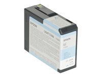 80 ml - svetlo azúrová - originálna - atramentová kazeta - pre Stylus Pro 3800, Pro 3880