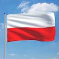 vidaXL Poľská vlajka a stĺp 6 m hliníkový