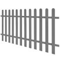 vidaXL Latkový plot, WPC 200x100 cm