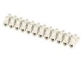 Skrutková svorkovnica 12× 2,5–4 mm2, 450 V, biela, EMOS A4101