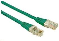 Solarix - patch kabel CAT5E UTP PVC 5 m zelený non-snag proof