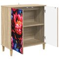 vidaXL Servírovacia skriňa KIEL Sonoma 69 x 33 x 75 cm