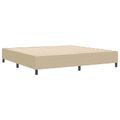 vidaXL Platformový rám postele Šedá zelená 200 x 200 cm