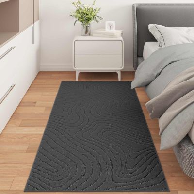 vidaXL Kusové koberce PALMERAS Antracit 150 x 80 cm Polyester