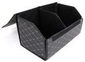 Organizátor do kufru auta CAR COMPACT ELEGANT L, 2 priehradky, skladací, s víkom SIXTOL