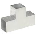 vidaXL Trámové spojky 4 ks v tvare T 101x101 mm pozinkovaný kov