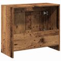 vidaXL Kúpeľňová skriňa Staré drevo 63 x 29 x 55 cm Kompozitné drevo