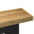 vidaXL Konzolový stolík NOAIN nohy v tvare U, 120x60x40 cm, borovicový
