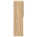 vidaXL TV skrinky s LED svetlami 2 ks dub sonoma 30,5x30x102 cm