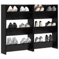 vidaXL Skriňa na topánky 2 ks 60 x 18 x 90 cm Kompozitné drevo