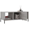 vidaXL Konferenčný stolík sivý sonoma 102x50x40cm kompozitné drevo