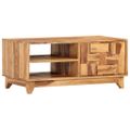 vidaXL TV skrinka 90x45x40 cm, drevený masív