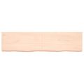 vidaXL Kúpeľňová doska 160x40x(2-6) cm, neošetrený masív