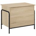 vidaXL Úložná krabica Dub sonoma 80 x 40 x 49,5 cm Kompozitné drevo