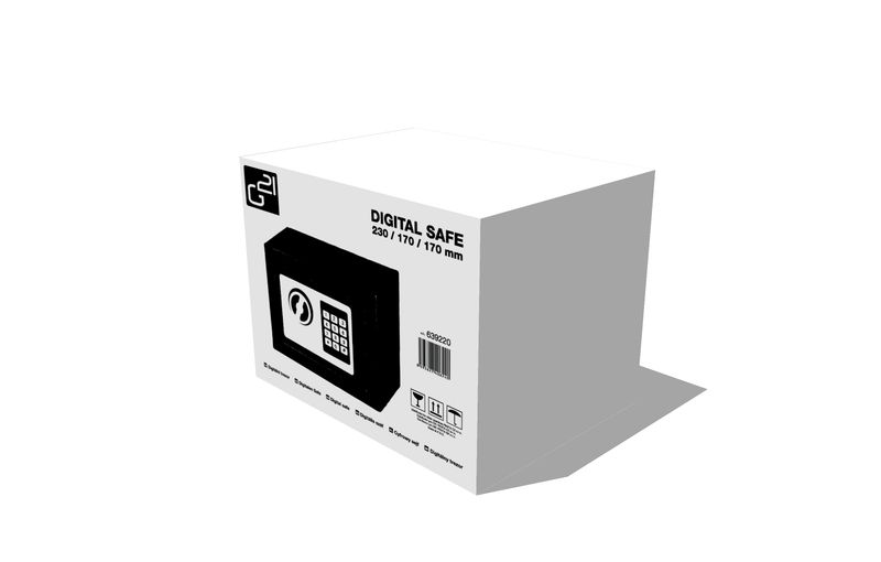 Trezor digitálny G21 230 x 170 x 170 mm