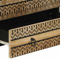 vidaXL Highboard 60x33,5x100 cm Masívne hrubé drevo Mango