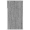 vidaXL Konzolový stolík sivý sonoma 100x39x75 spracované drevo