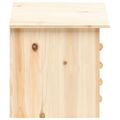 vidaXL Domček pre netopiere masívne jedľové drevo 30x20x38 cm
