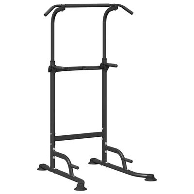 vidaXL Hrazda s dipom Čierna 102 x 95 x 210 cm
