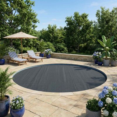 vidaXL Solárny kryt bazéna vysoká kvalita Ø 300 cm 200 μm Okrúhly PE
