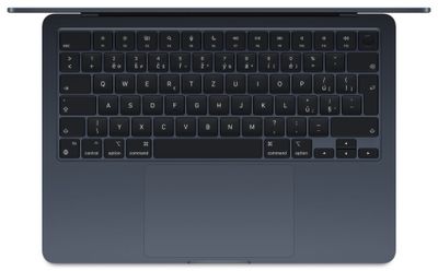 Apple MacBook Air 13"/M3/13,6"/2560x1664/16GB/512GB SSD/M3/Sonoma/Midnight/1R Notebook, Apple M3, 16GB LPDDR5, 512GB SSD, Apple GPU, 13,6" IPS, macOS Sequoia, čierny