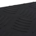 vidaXL Hliníková bednička čierna 485x140x200 mm