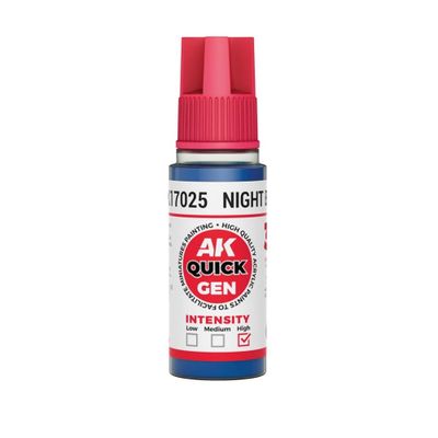 AK Interactive: Quick Gen - Night Blue 18 ml