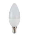 LED žiarovka Trixline 8W E14 C35 teplá biela