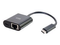Sieťový adaptér - USB-C - Gigabit Ethernet x 1 - čierna