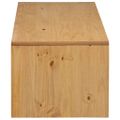 vidaXL Konferenčný stolík SAUDA dub 99x55x45 cm borovicový masív